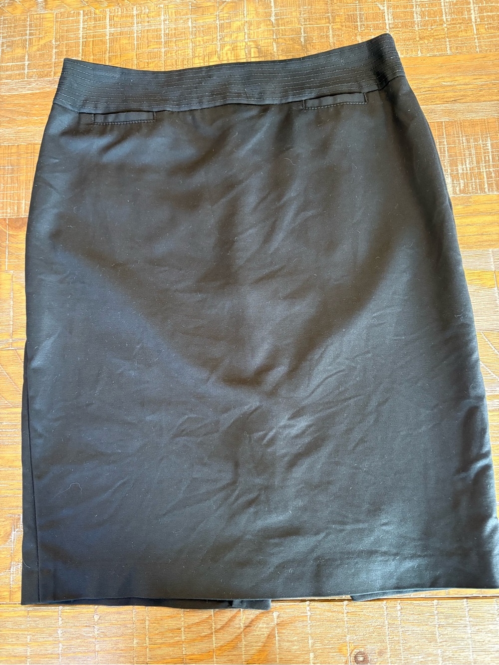 Dalia Collection Black Pencil Skirt, Size 6